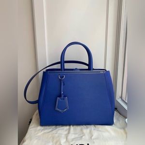 *SOLD* Fendi 2Jours Bag Saffiano Leather